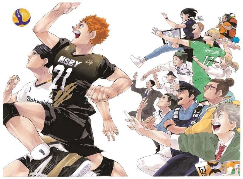 ハイキュー!! | コミックス表紙一覧 全45巻 | HAIKYU!! Volumes 出産祝い ハイキュー!! 1巻から38巻 40巻から45巻 少年漫画